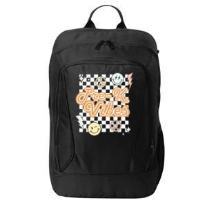 Retro Prek Vibes Teacher Back To School Preschool City Backpack