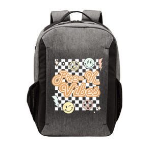 Retro Prek Vibes Teacher Back To School Preschool Vector Backpack