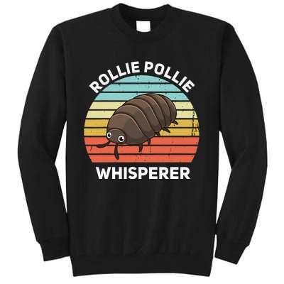 Rollie Pollie Whisperer Funny Isopod Kawaii Rollie Pollie Tall Sweatshirt