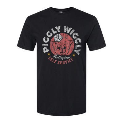 Retro Piggly Willy Softstyle® CVC T-Shirt