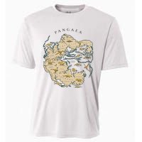 Reunite Pangaea World Map History Geology Earth Geologist Cooling Performance Crew T-Shirt