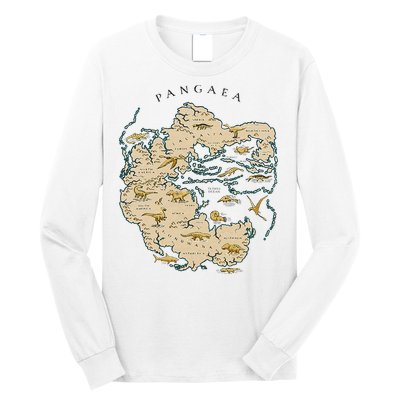 Reunite Pangaea World Map History Geology Earth Geologist Long Sleeve Shirt