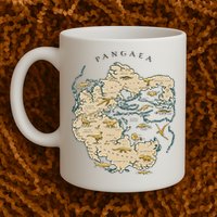Reunite Pangaea World Map History Geology Earth Geologist Mug