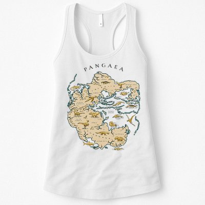 Reunite Pangaea World Map History Geology Earth Geologist Womens Tank Top