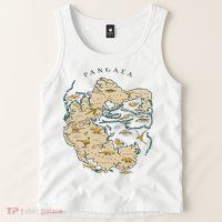 Reunite Pangaea World Map History Geology Earth Geologist Tank Top