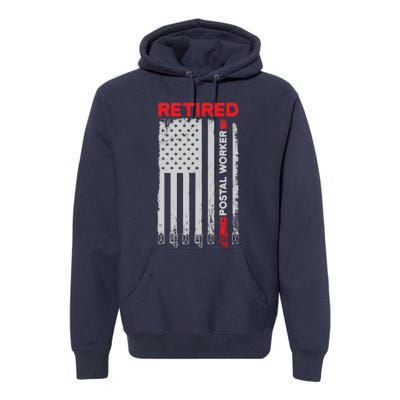 Retired Postal Worker Achieved Mailman Retirement Premium Hoodie