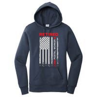 Retired Postal Worker Achieved Mailman Retirement Women's Pullover Hoodie