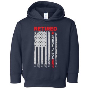 Retired Postal Worker Achieved Mailman Retirement Toddler Hoodie