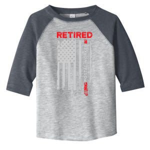 Retired Postal Worker Achieved Mailman Retirement Toddler Fine Jersey T-Shirt