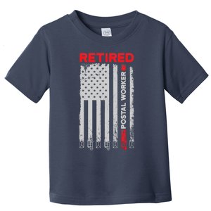 Retired Postal Worker Achieved Mailman Retirement Toddler T-Shirt