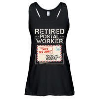 Retired Postal Worker Mailman Postman Mail Carrier Ladies Essential Flowy Tank