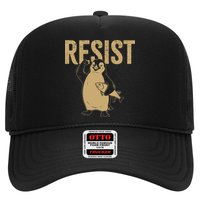 Resist Penguins We Stand With Penguins Against Tariffs Trucker Hat