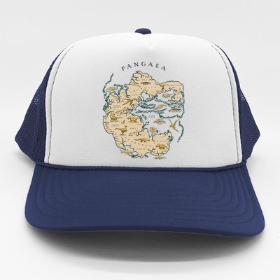 Reunite Pangaea World Map History Geology Earth Geologist Trucker Hat