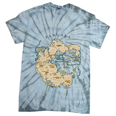 Reunite Pangaea World Map History Geology Earth Geologist Tie-Dye T-Shirt