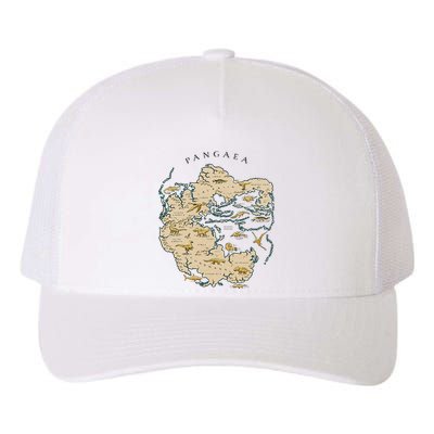 Reunite Pangaea World Map History Geology Earth Geologist Yupoong Adult 5-Panel Trucker Hat