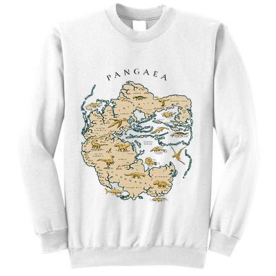 Reunite Pangaea World Map History Geology Earth Geologist Sweatshirt