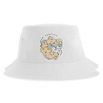 Reunite Pangaea World Map History Geology Earth Geologist Sustainable Bucket Hat