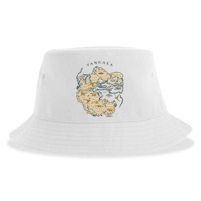 Reunite Pangaea World Map History Geology Earth Geologist Sustainable Bucket Hat