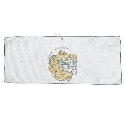 Reunite Pangaea World Map History Geology Earth Geologist Large Microfiber Waffle Golf Towel