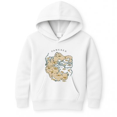 Reunite Pangaea World Map History Geology Earth Geologist Kids Hoodie