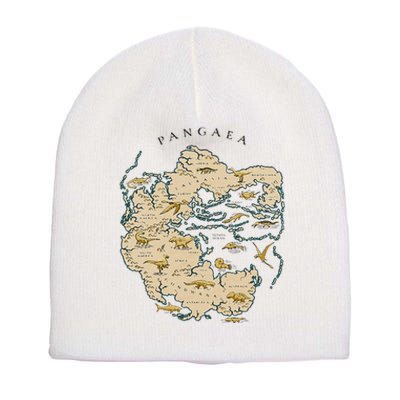 Reunite Pangaea World Map History Geology Earth Geologist Short Acrylic Beanie