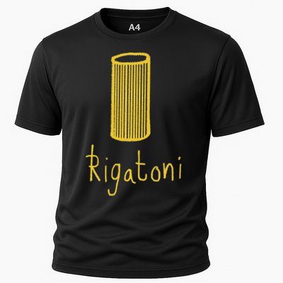 Rigatoni Pasta Wear Your Love Of Pasta Funny Cooling Performance Crew T-Shirt