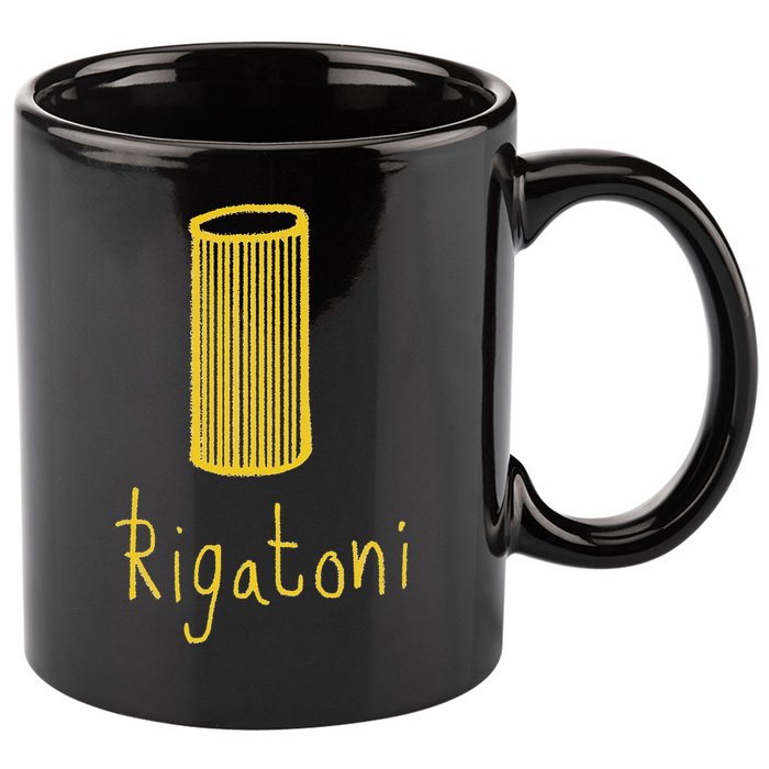 Rigatoni Pasta Wear Your Love Of Pasta Funny 11oz C Handle Ceramic Mug