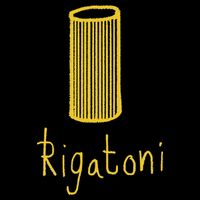Rigatoni Pasta Wear Your Love Of Pasta Funny 16 in Basic Backpack