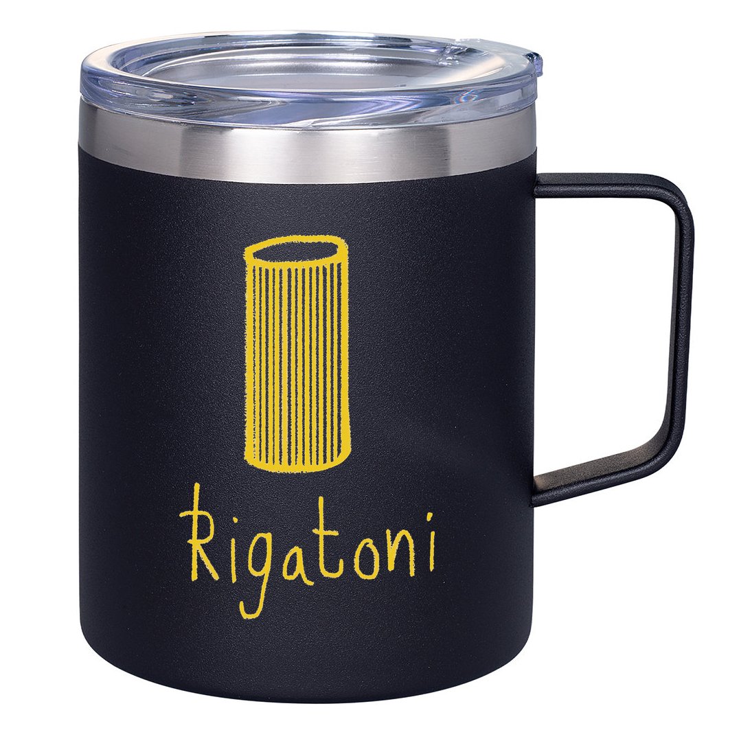 Rigatoni Pasta Wear Your Love Of Pasta Funny 12oz Stainless Steel Coffee Mug
