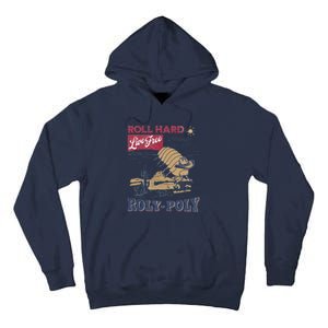 Roly Poly Western Rodeo Cowboy Dung Beetle Retro Tall Hoodie