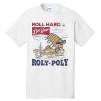 Roly Poly Western Rodeo Cowboy Dung Beetle Retro Tall T-Shirt