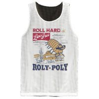 Roly Poly Western Rodeo Cowboy Dung Beetle Retro Mesh Reversible Basketball Jersey Tank