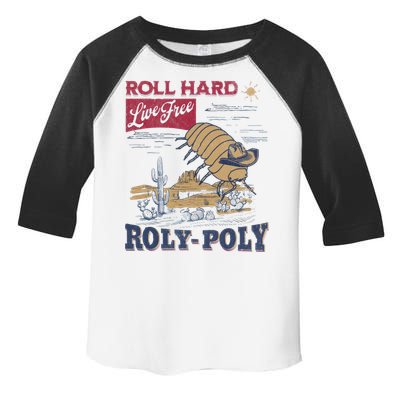 Roly Poly Western Rodeo Cowboy Dung Beetle Retro Toddler Fine Jersey T-Shirt