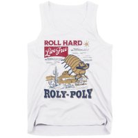 Roly Poly Western Rodeo Cowboy Dung Beetle Retro Tank Top