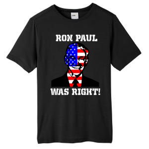 Ron Paul Was Right Tall Fusion ChromaSoft Performance T-Shirt