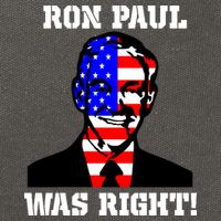 Ron Paul Was Right Cotton Canvas Backpack