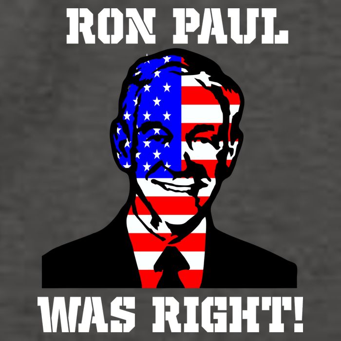 Ron Paul Was Right Vector Backpack