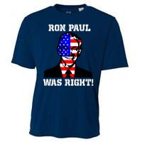 Ron Paul Was Right Cooling Performance Crew T-Shirt