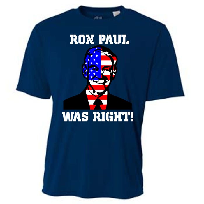 Ron Paul Was Right Cooling Performance Crew T-Shirt