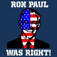 Ron Paul Was Right Drawstring Bag