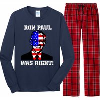 Ron Paul Was Right Long Sleeve Pajama Set