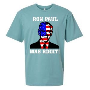 Ron Paul Was Right Sueded Cloud Jersey T-Shirt