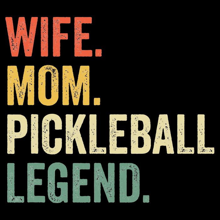 Retro Pickleball Wife Mom Legend Vintage Mother's Day Women's Crop Top Tee