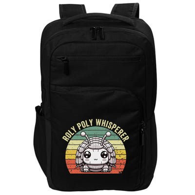 Roly Poly Whisperer Pill Bug Kawaii Rollie Pollie Impact Tech Backpack