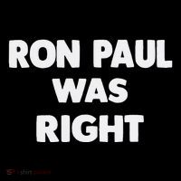 Ron Paul Was Right Drawstring Bag