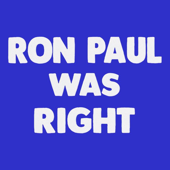 Ron Paul Was Right Womens Tank Top