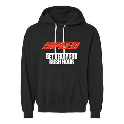 Robert Pattinson Wearing Speed Get Ready For Rush Hour Garment-Dyed Fleece Hoodie