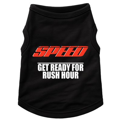 Robert Pattinson Wearing Speed Get Ready For Rush Hour Doggie Tank