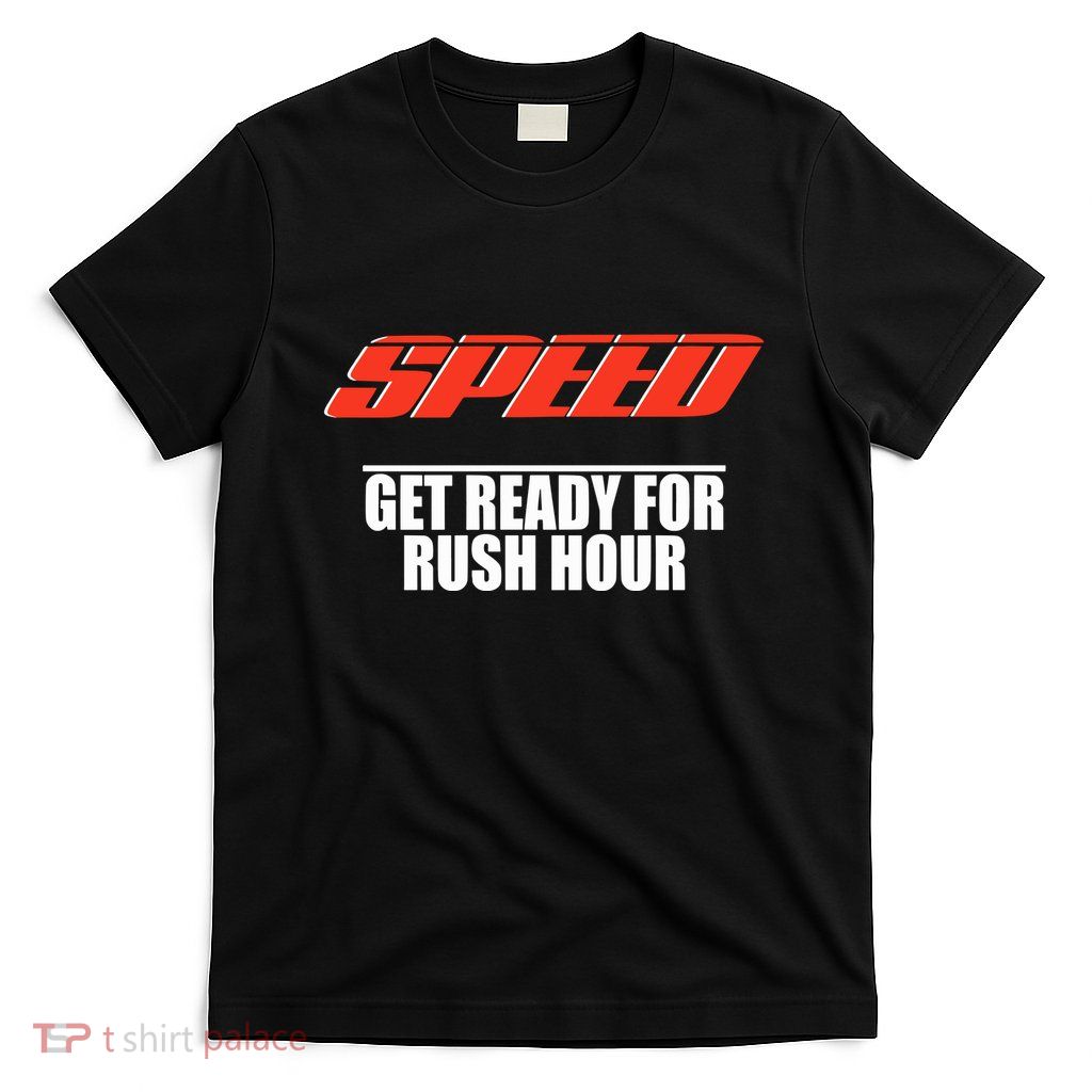 Robert Pattinson Wearing Speed Get Ready For Rush Hour T-Shirt
