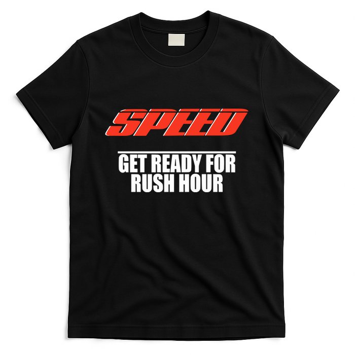 Robert Pattinson Wearing Speed Get Ready For Rush Hour T-Shirt